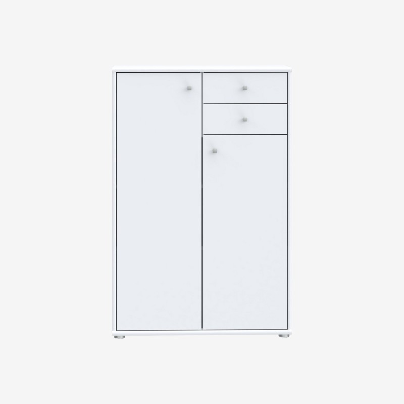Vue de trois-quarts de l'armoire BOBOOK