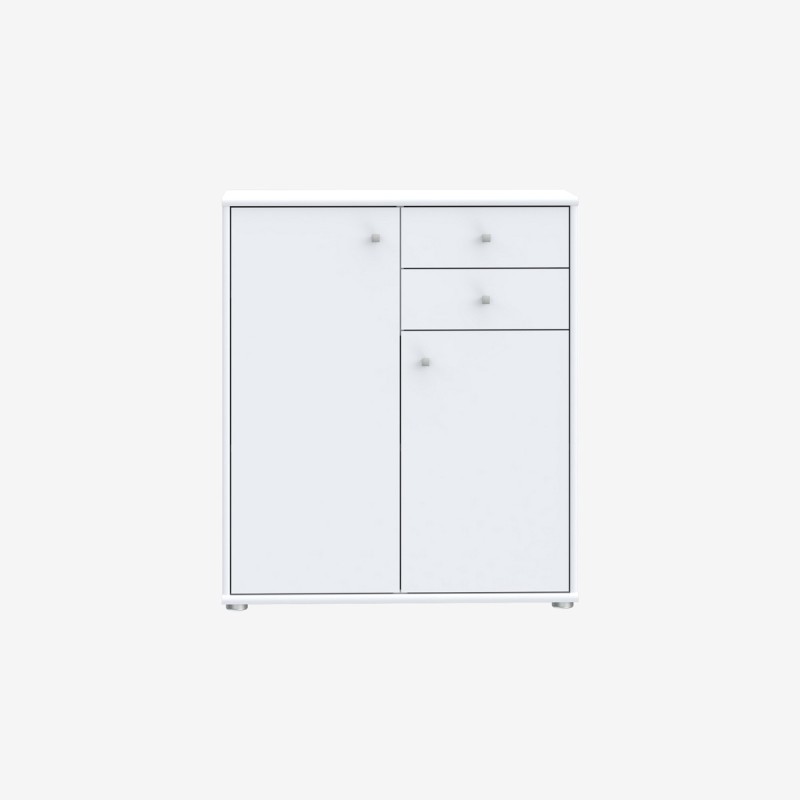 Vue de trois-quarts de l'armoire BOBOOK