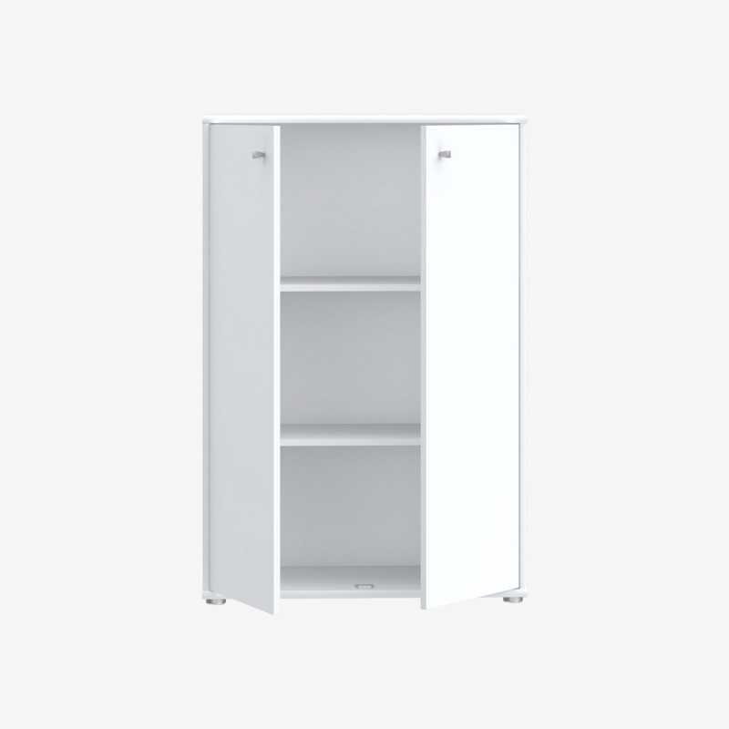 Vue de trois-quarts de l'armoire BOBOOK