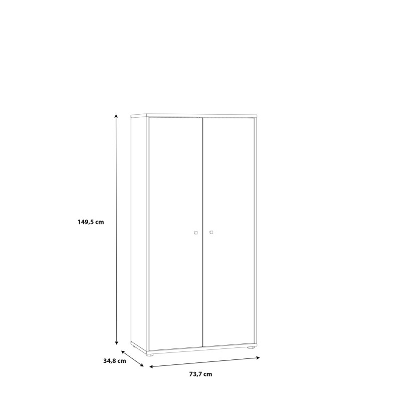 Vue détaillée de l'armoire BOBOOK