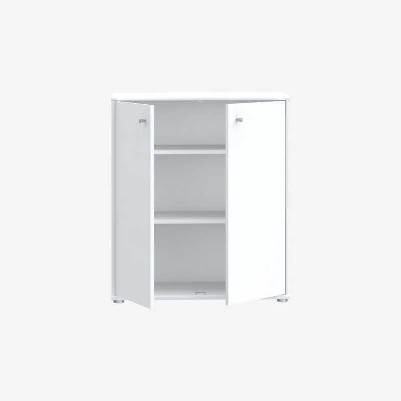 Vue de trois-quarts de l'armoire BOBOOK