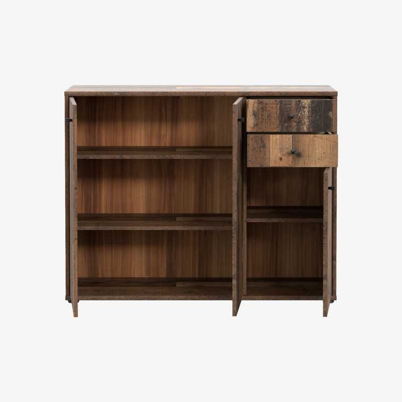 Vue de trois-quarts de l'armoire BOBOOK