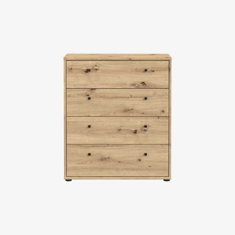 Vue de face de la commode BOBOOK