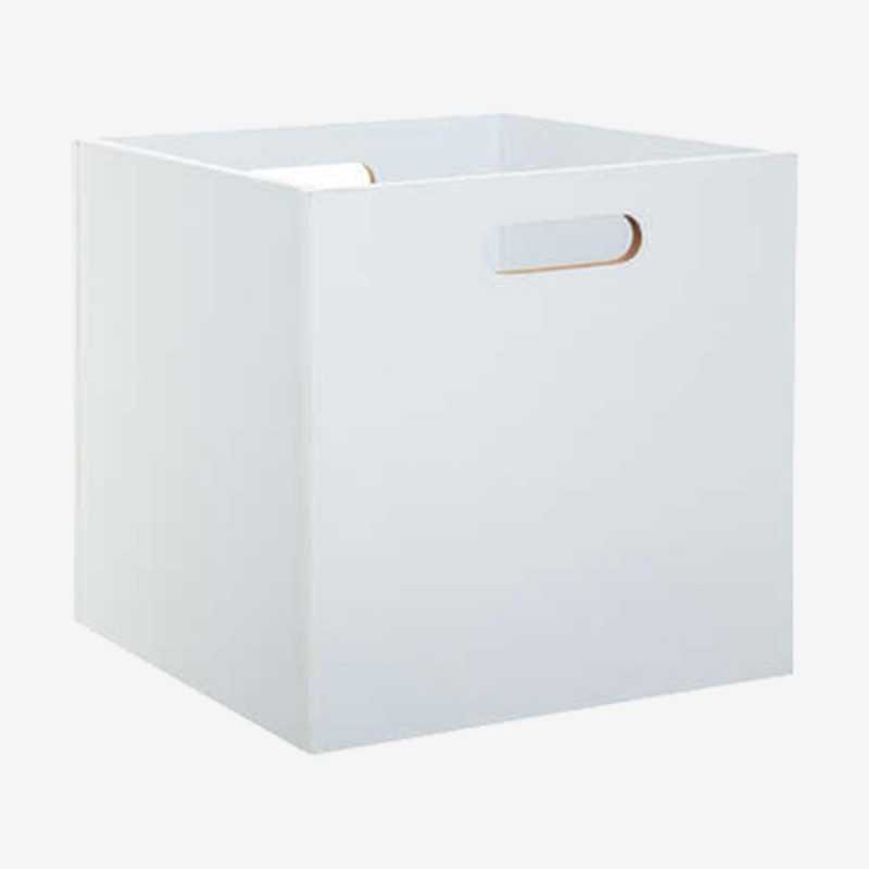 Vue de trois-quarts de la boîte BOX