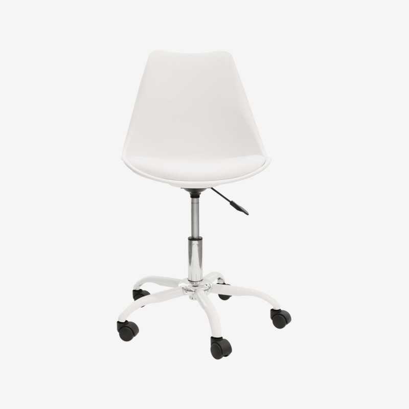 Vue de face de la chaise de bureau CALIX