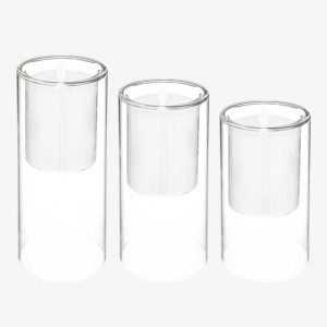 Candely Set 3 Bougies Led 2