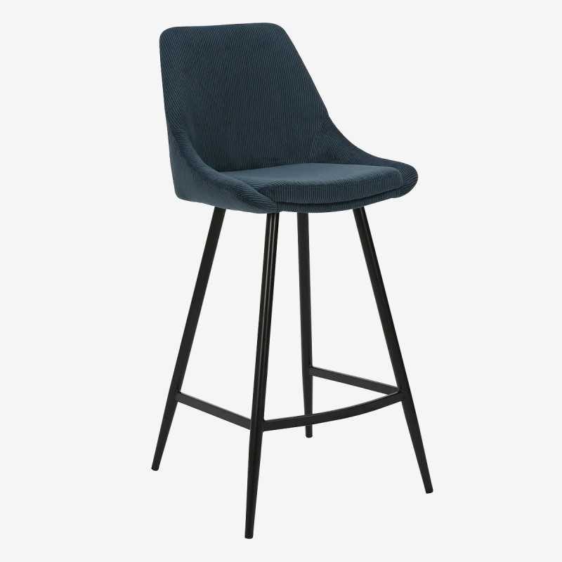 Vue de profil du tabouret de bar CARMEN