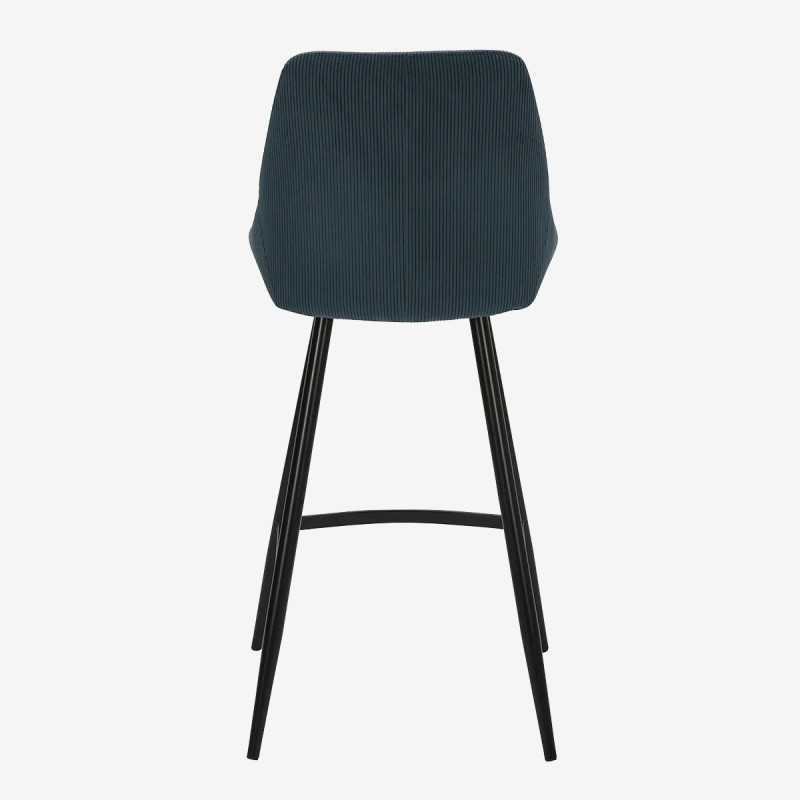Vue détaillée du tabouret de bar CARMEN
