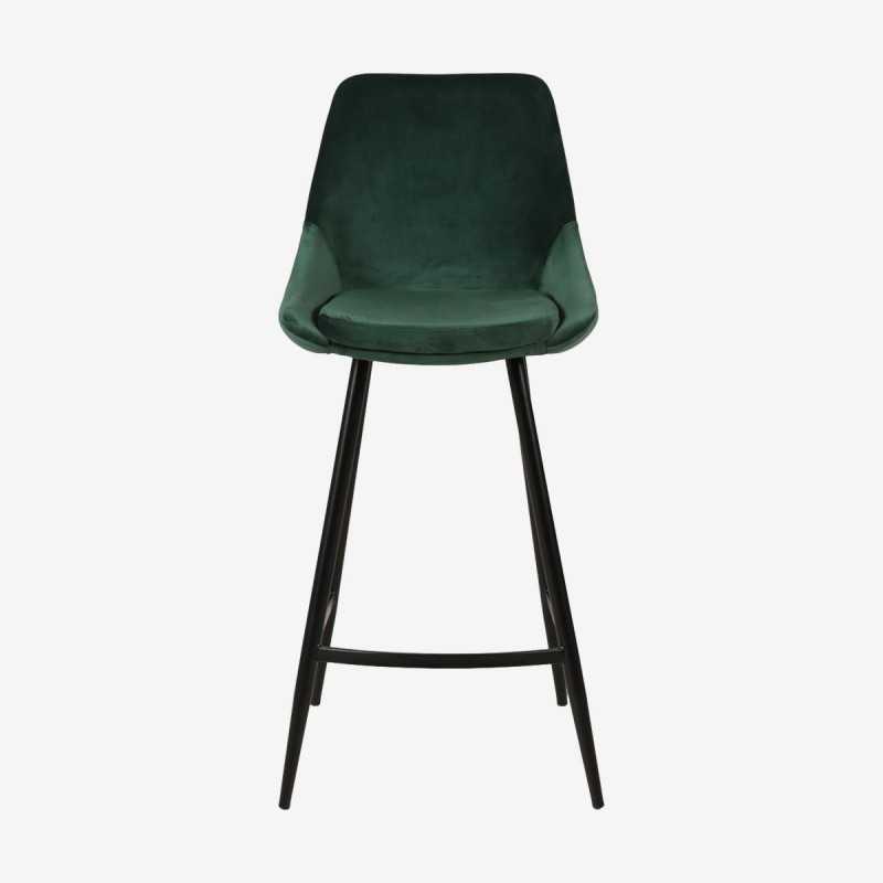 Vue de face du tabouret de bar CARMEN