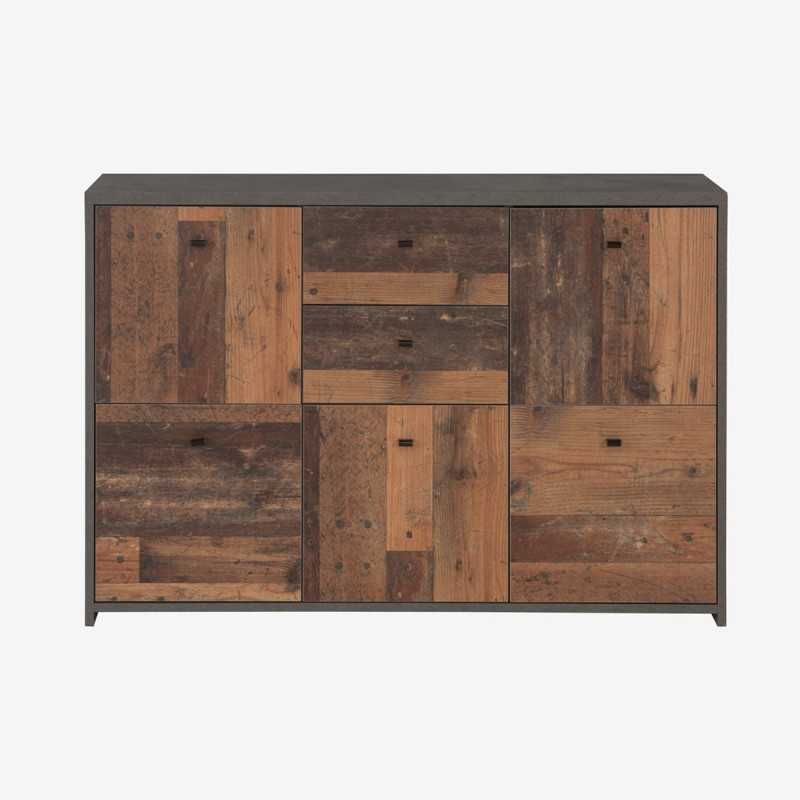Vue de face de la commode CHEST