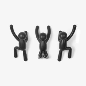 Vue de face des patères CLIMB