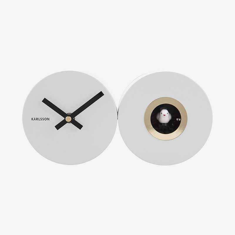 Vue de face de l'horloge CUCKOO