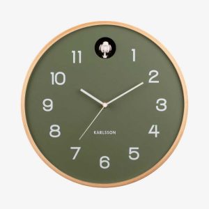 Vue de face de l'horloge CUCKOO