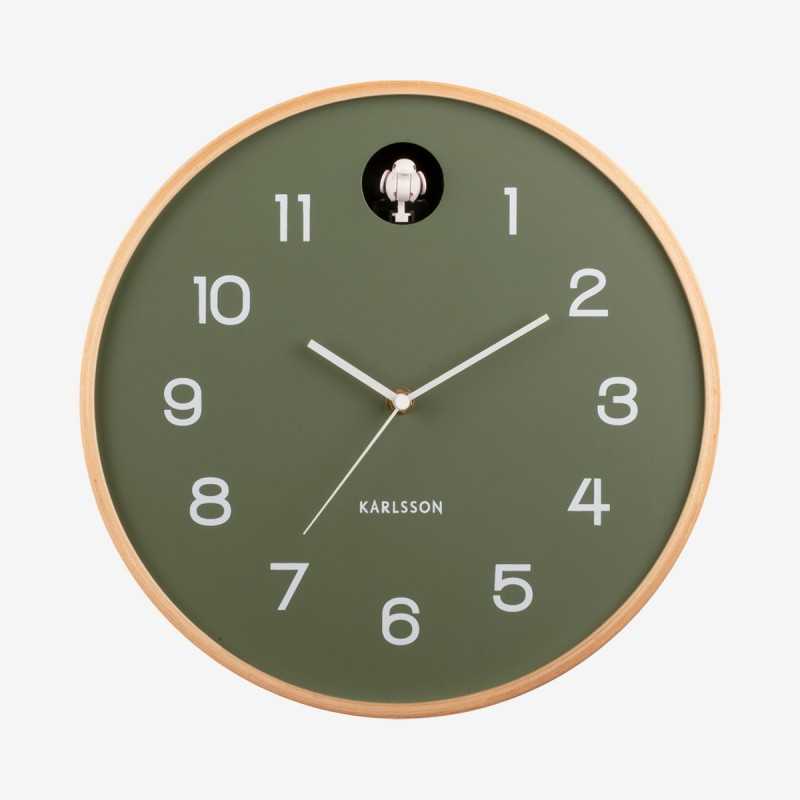 Vue de face de l'horloge CUCKOO