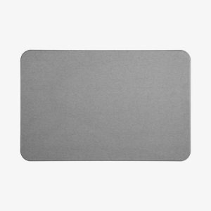 Vue de face du tapis de sdb DIATOMITE