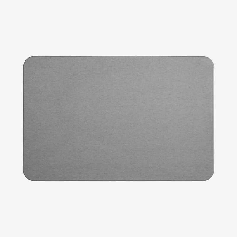 Vue de face du tapis de sdb DIATOMITE