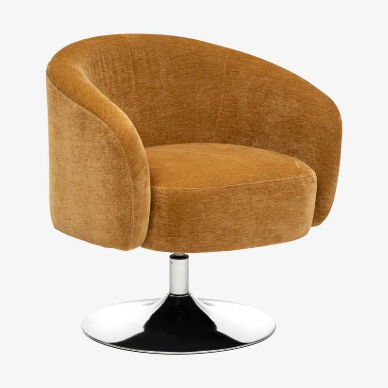 Vue de trois-quarts du fauteuil EDITH