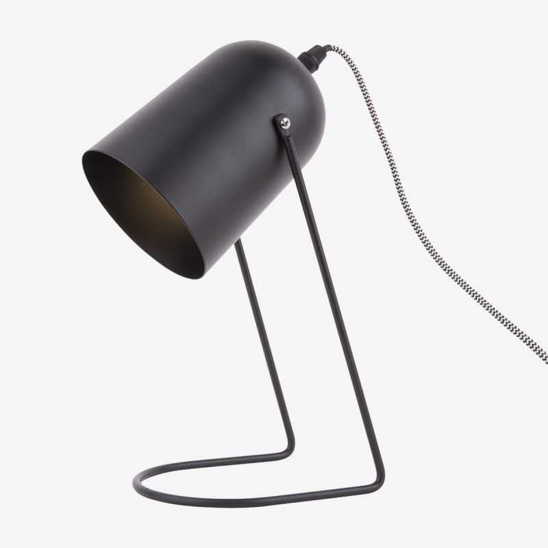 Vue de trois-quarts de la lampe à poser ENCHANT