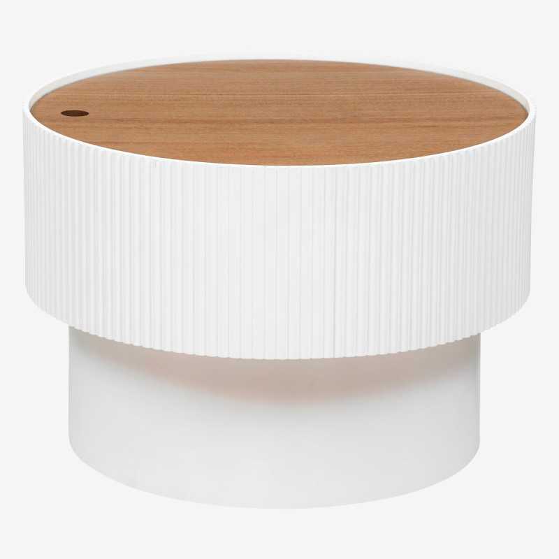 Vue de face de la table basse ENOLA