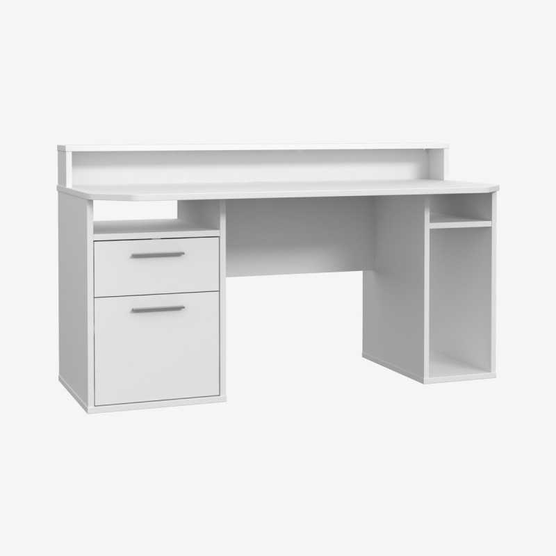 Vue de trois-quarts du bureau GAMER