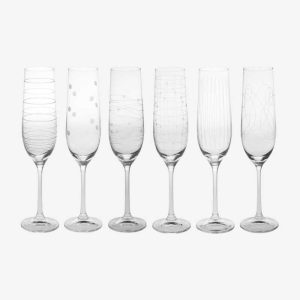 Graphi Lot De 6 Flutes