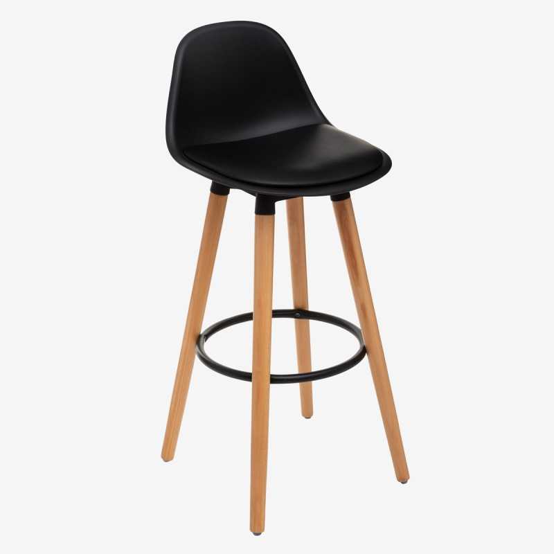Vue de trois-quarts du tabouret JAXON