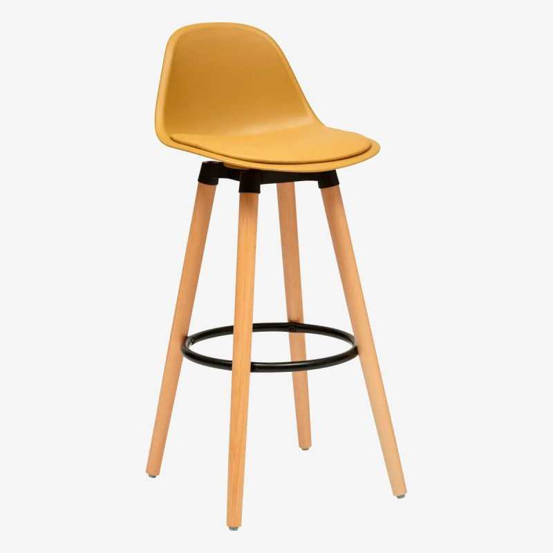 Vue de trois-quarts du tabouret JAXON