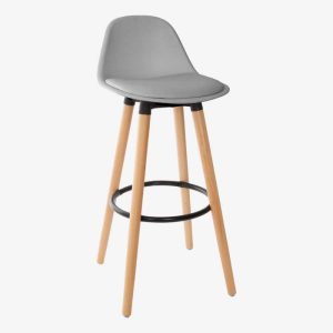 Vue de trois-quarts du tabouret JAXON