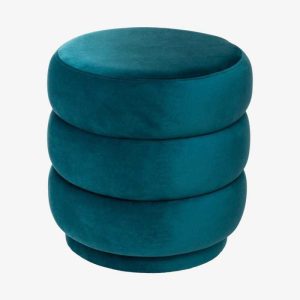 Vue de face du pouf JINAN