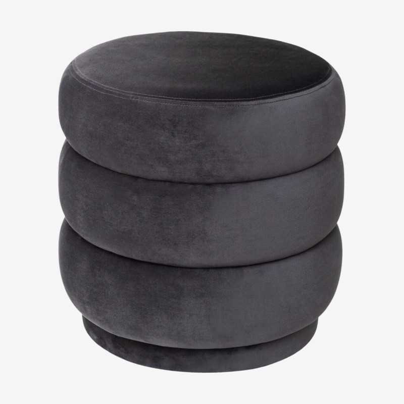 Vue de face du pouf JINAN