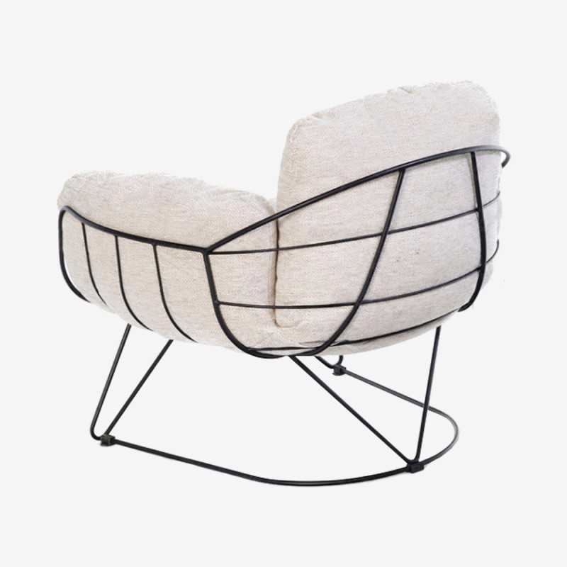 Vue de face du fauteuil LODESSA
