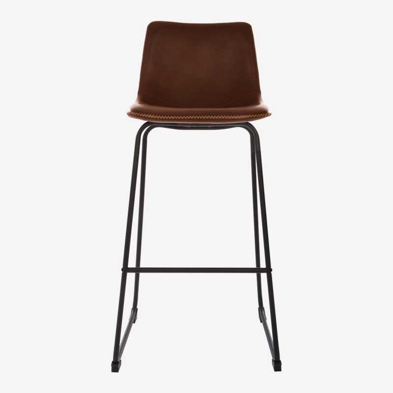 Vue de face du tabouret LOIS