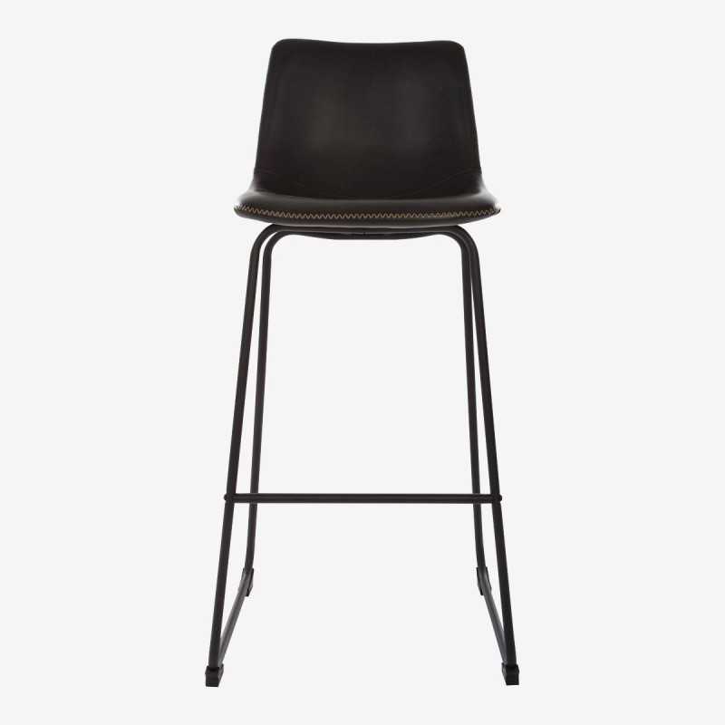 Vue de face du tabouret LOIS