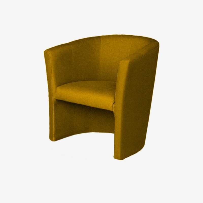 Vue de trois-quarts du fauteuil LULU