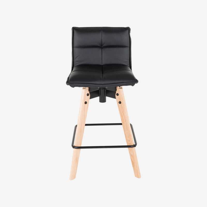 Vue de trois-quarts du tabouret MAE