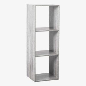 Vue de trois-quarts de l'étagère MIX'N MODUL