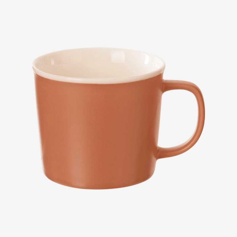 Vue de face du mug NATURE