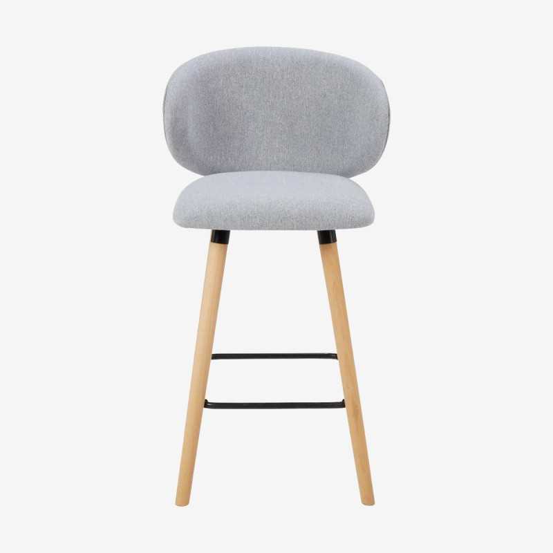 Vue de face du tabouret POLLY