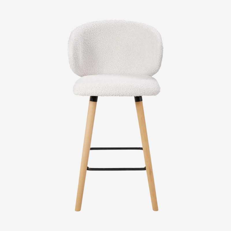 Vue de face du tabouret POLLY