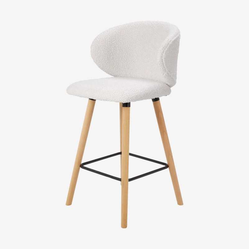 Vue de profil du tabouret POLLY