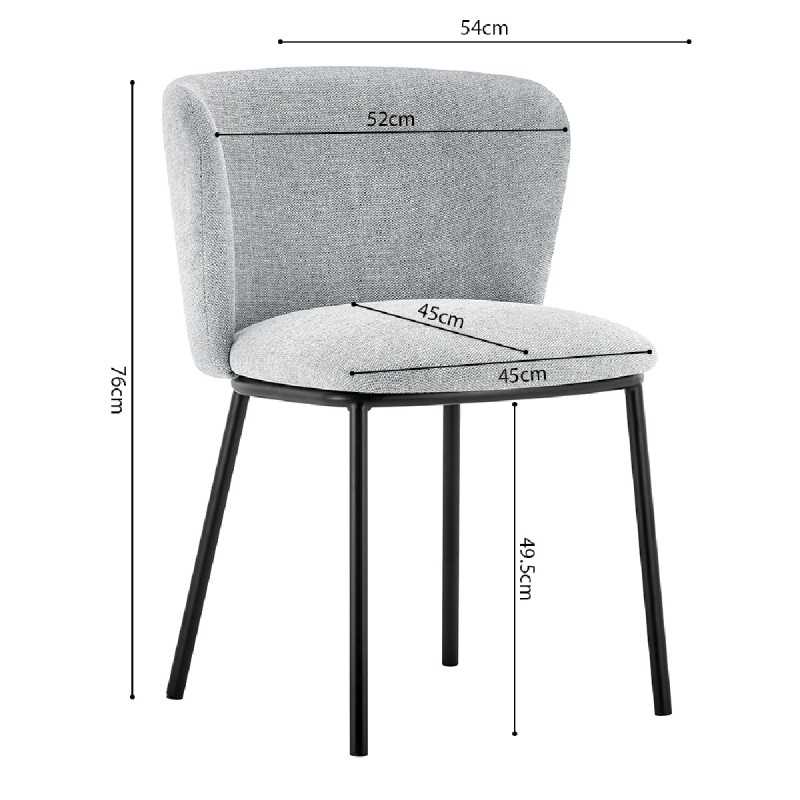 Vue d'ambiance de la chaise RALPH