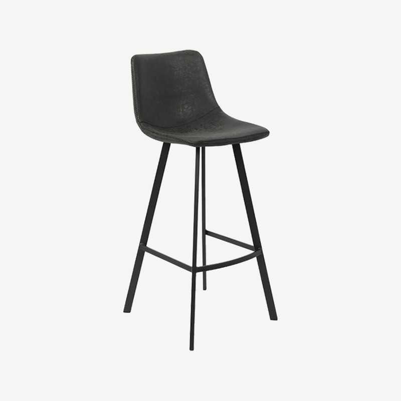 Vue de trois-quarts du tabouret snack RENO
