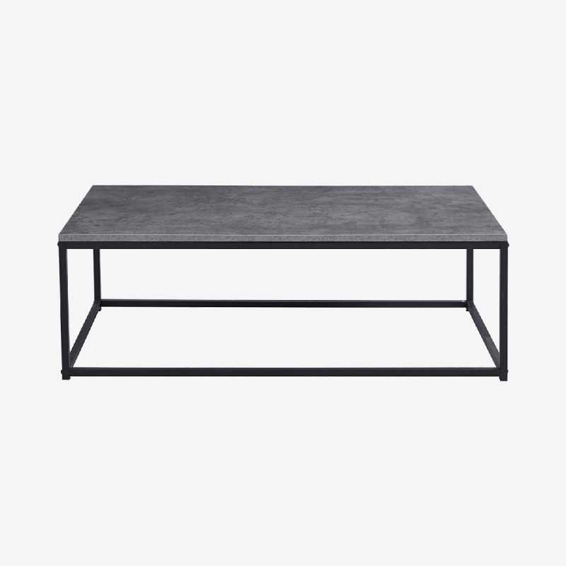 Vue de face de la table basse RIBBLE