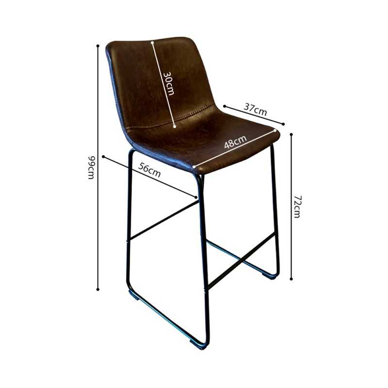 Vue d'ambiance du tabouret RICARO