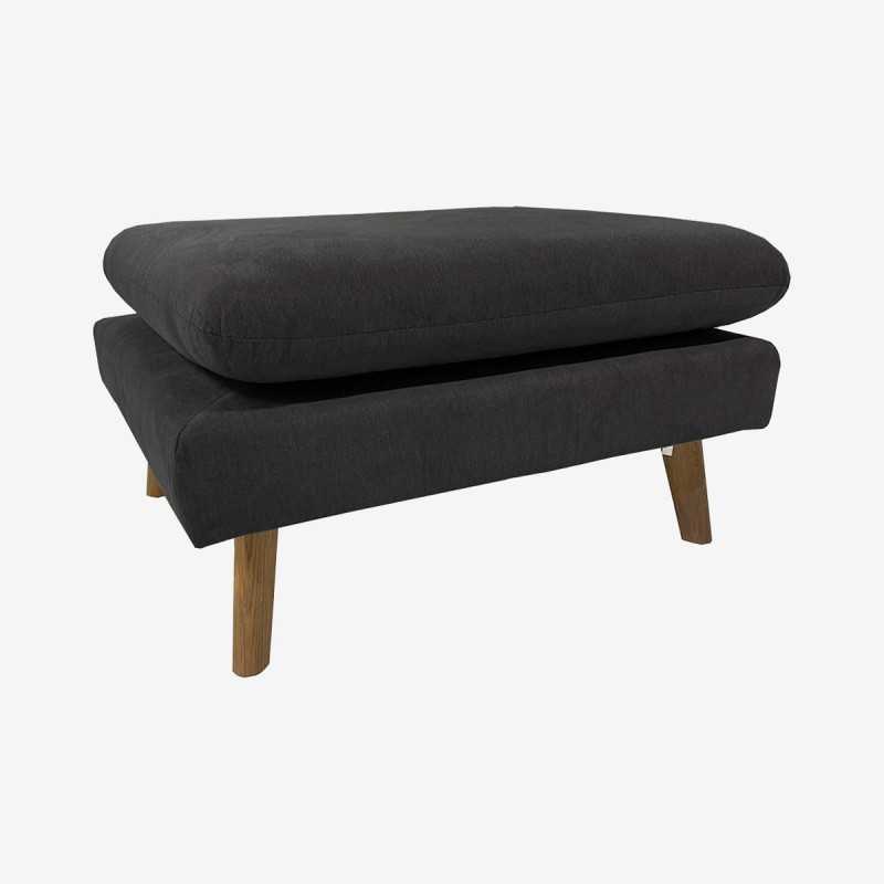 Vue de face du pouf RIGA