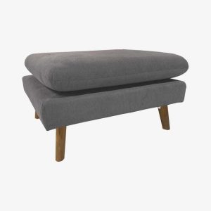 Vue de face du pouf RIGA