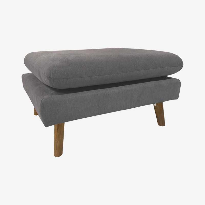 Vue de face du pouf RIGA