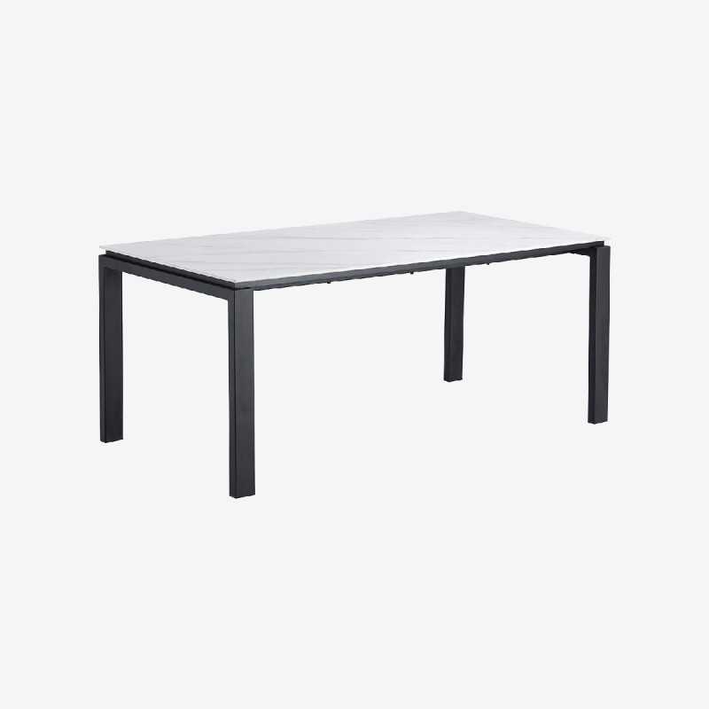 Vue de face de la table ROSEA