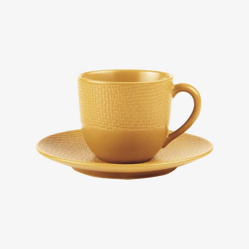 Vue de face de la tasse à café VEZUVIO