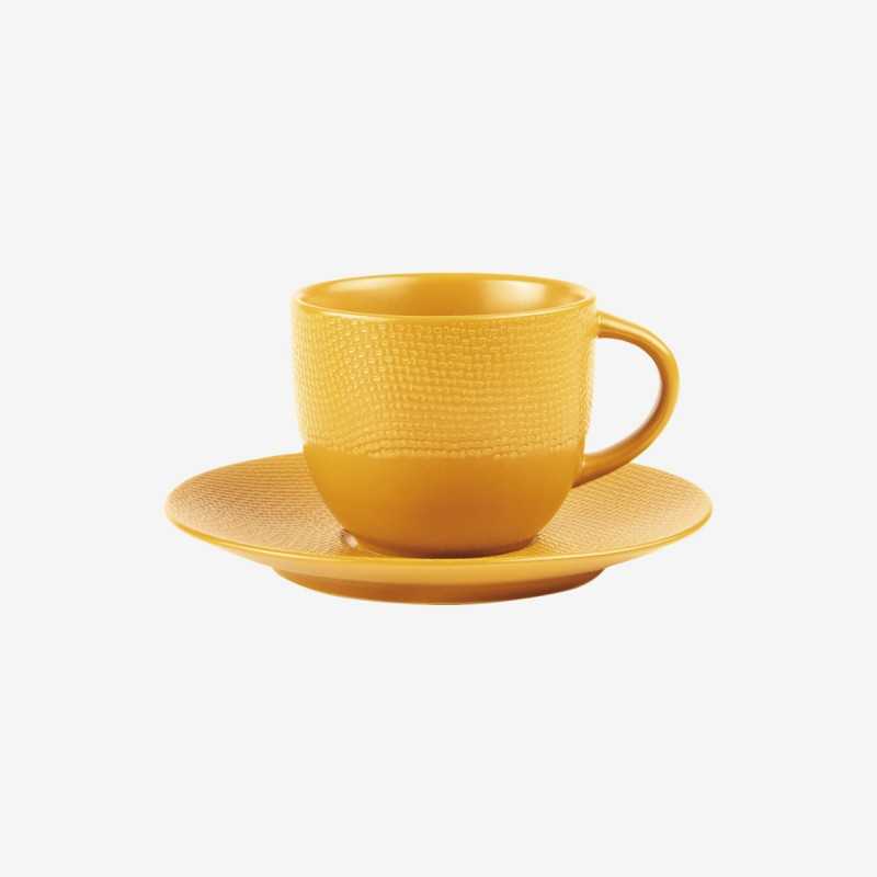 Vue de face de la tasse à thé VEZUVIO